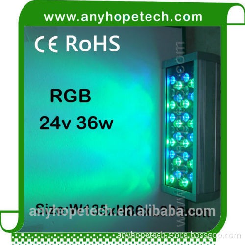 Most welcome hot selling waterproof 36w 24v led wall washer